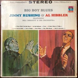 Jimmy Rushing & Al Hibbler Big Boy Blues Vinyl Album '64